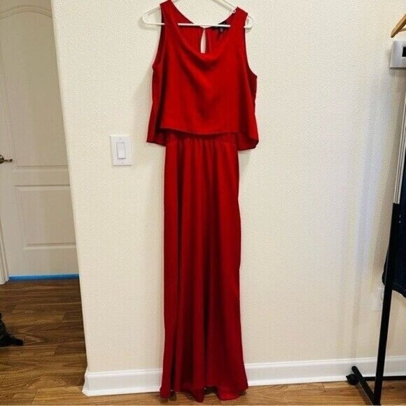 Kenneth Cole New York Red Maxi Dress - Picture 2 of 12